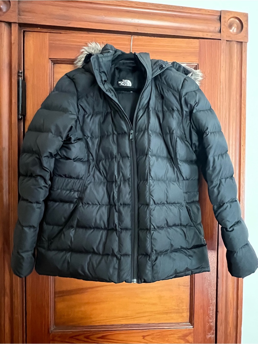 The North Face Gotham 550 Down Black Puffer Jacket Women’s XL